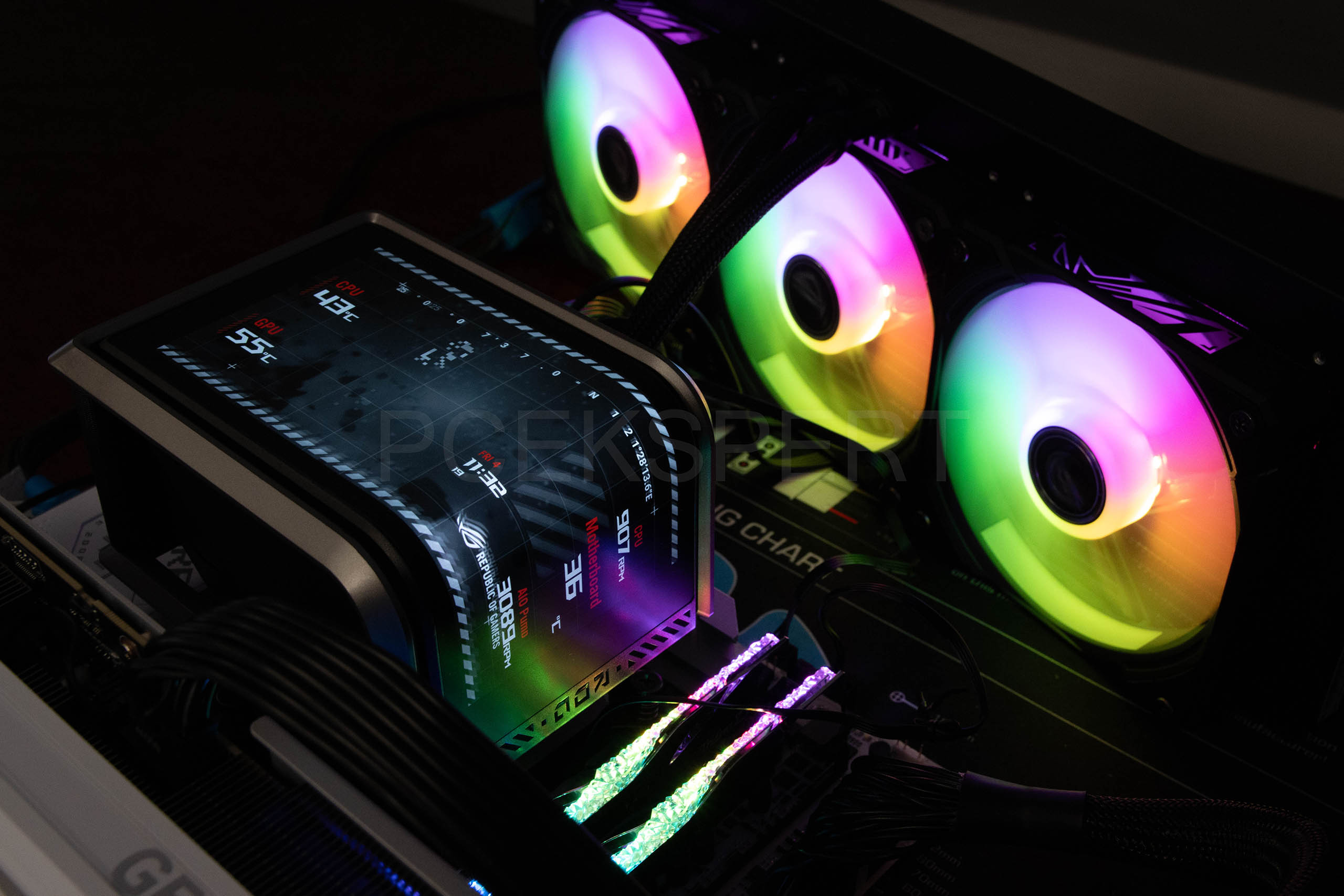 ASUS ROG Ryuo IV SLC 360 ARGB recenzija