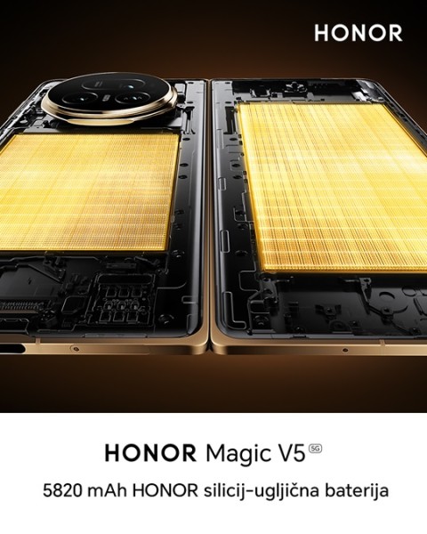 HONOR Magic V5 – najtanji preklopni pametni telefon na svijetu stiže na hrvatsko tržište