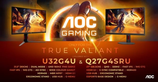 AOC GAMING Q27G4SRU i U32G4U