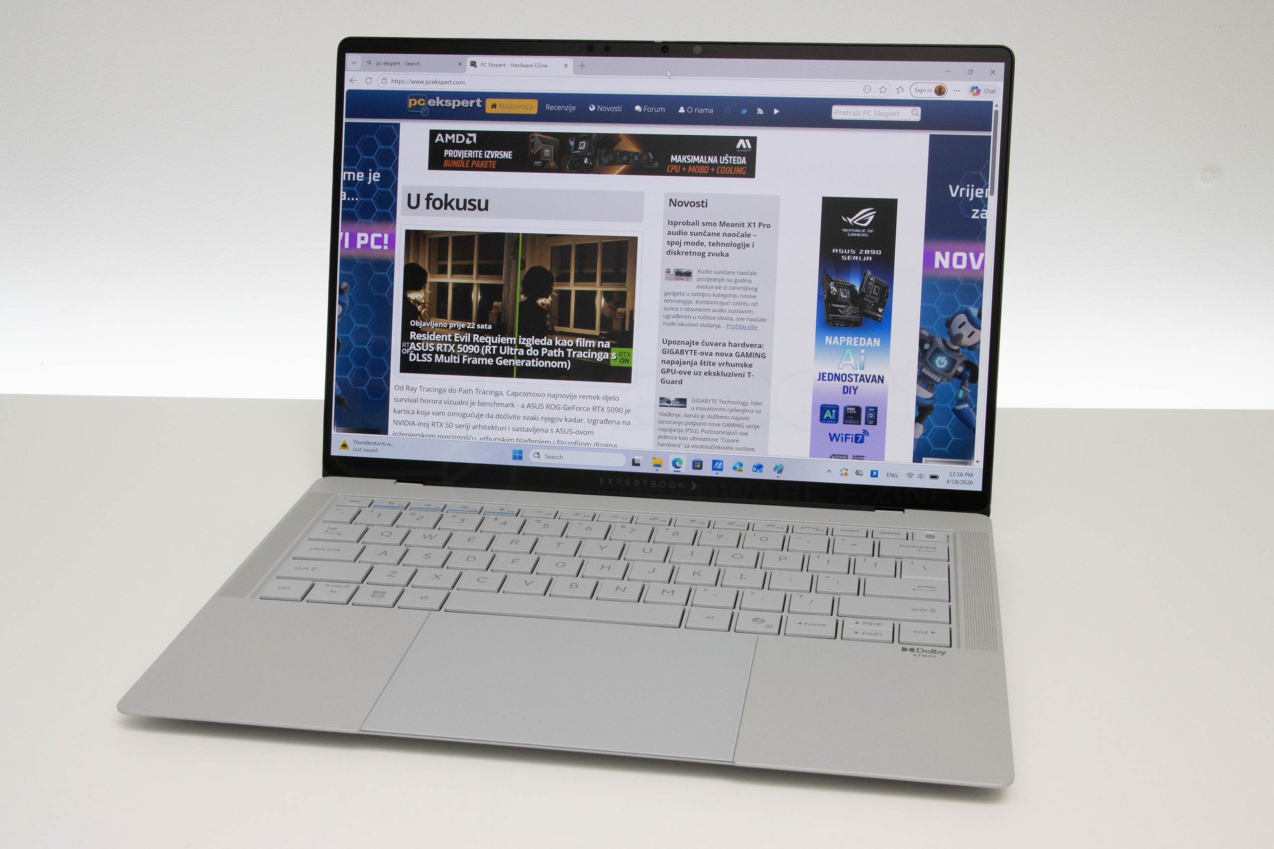 Asus ExpertBook Ultra recenzija